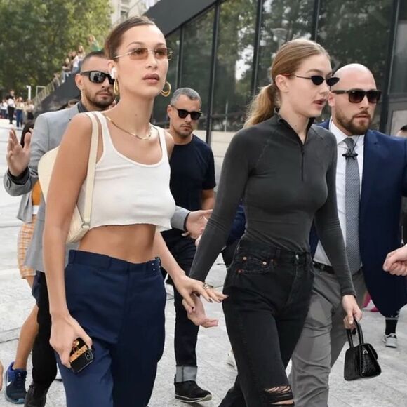 BY FAR Mini Satchel Bag in brown croc - Picture 5 of 13